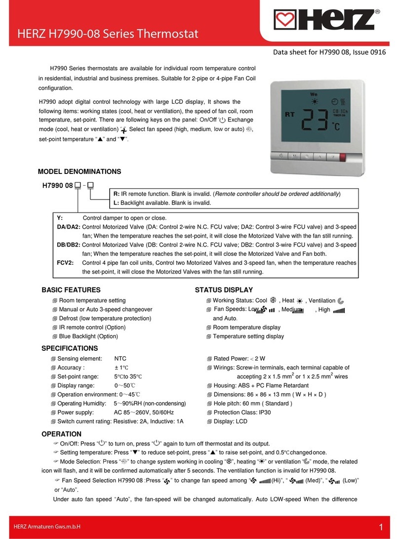 Herz H7990-08 Series manual