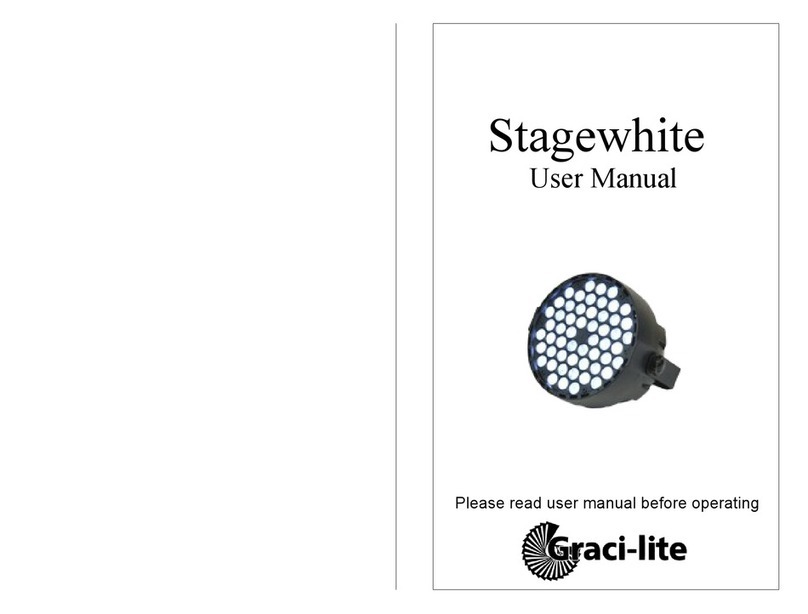 Graci-lite Stagewhite User manual