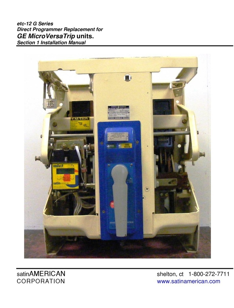 Satin American etc-12 G series installation manual