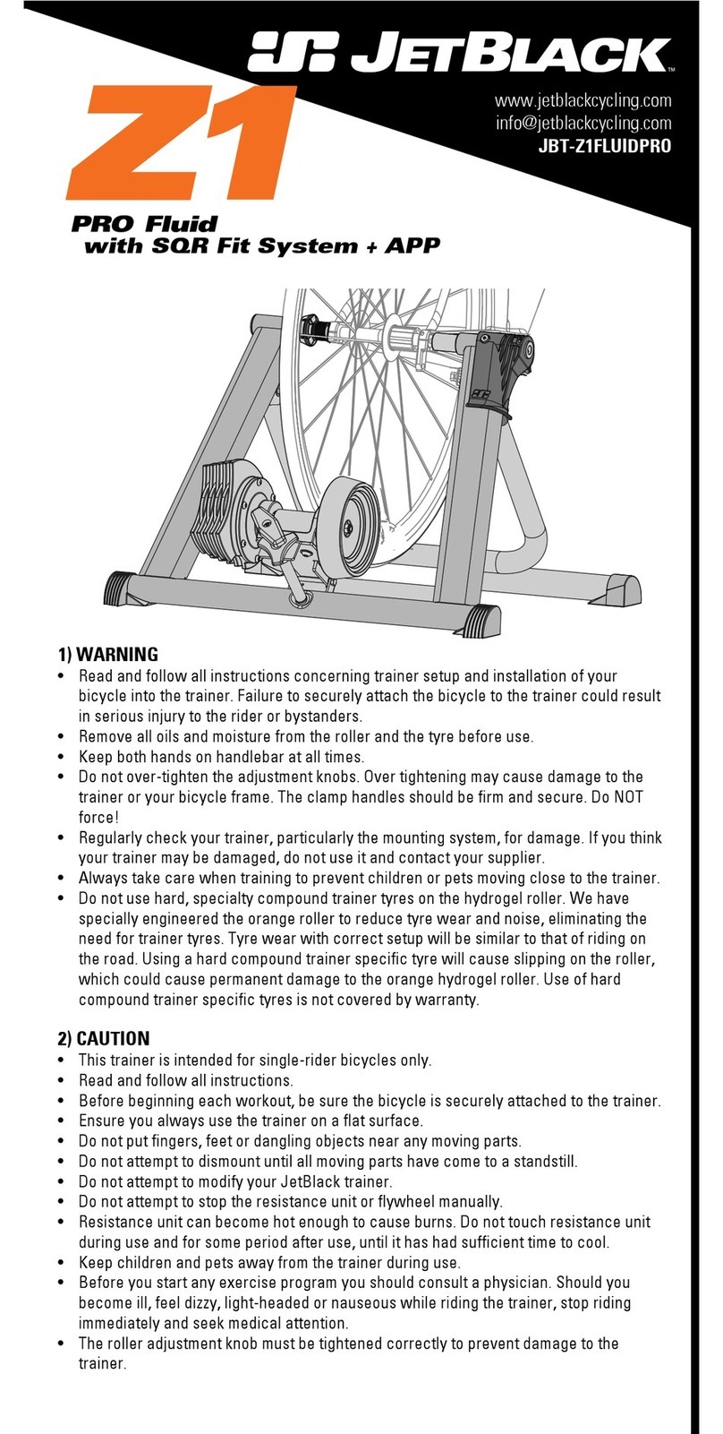 JetBlack JB M5-Pro manual