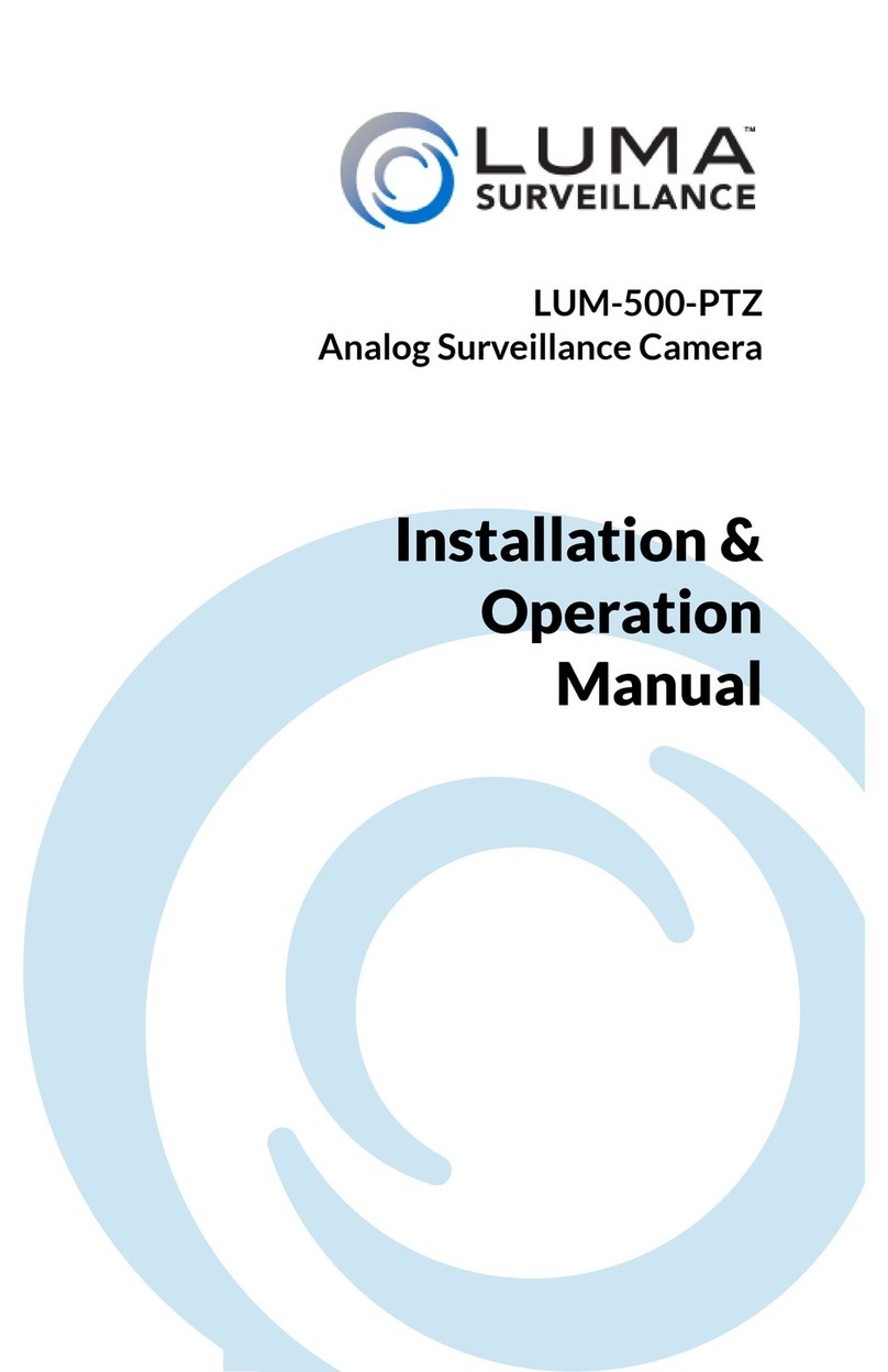 Luma Surveillance LUM-500-PTZ User manual