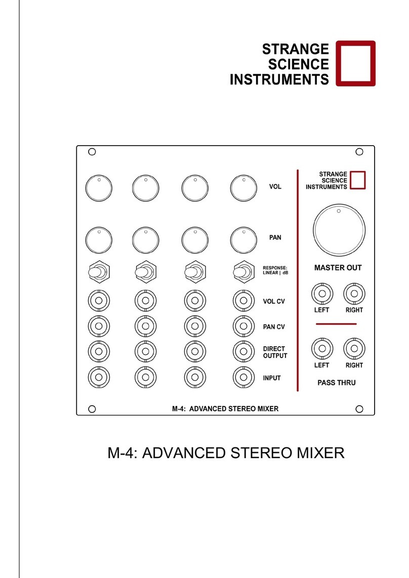 Strange Science Instruments M-4 user guide