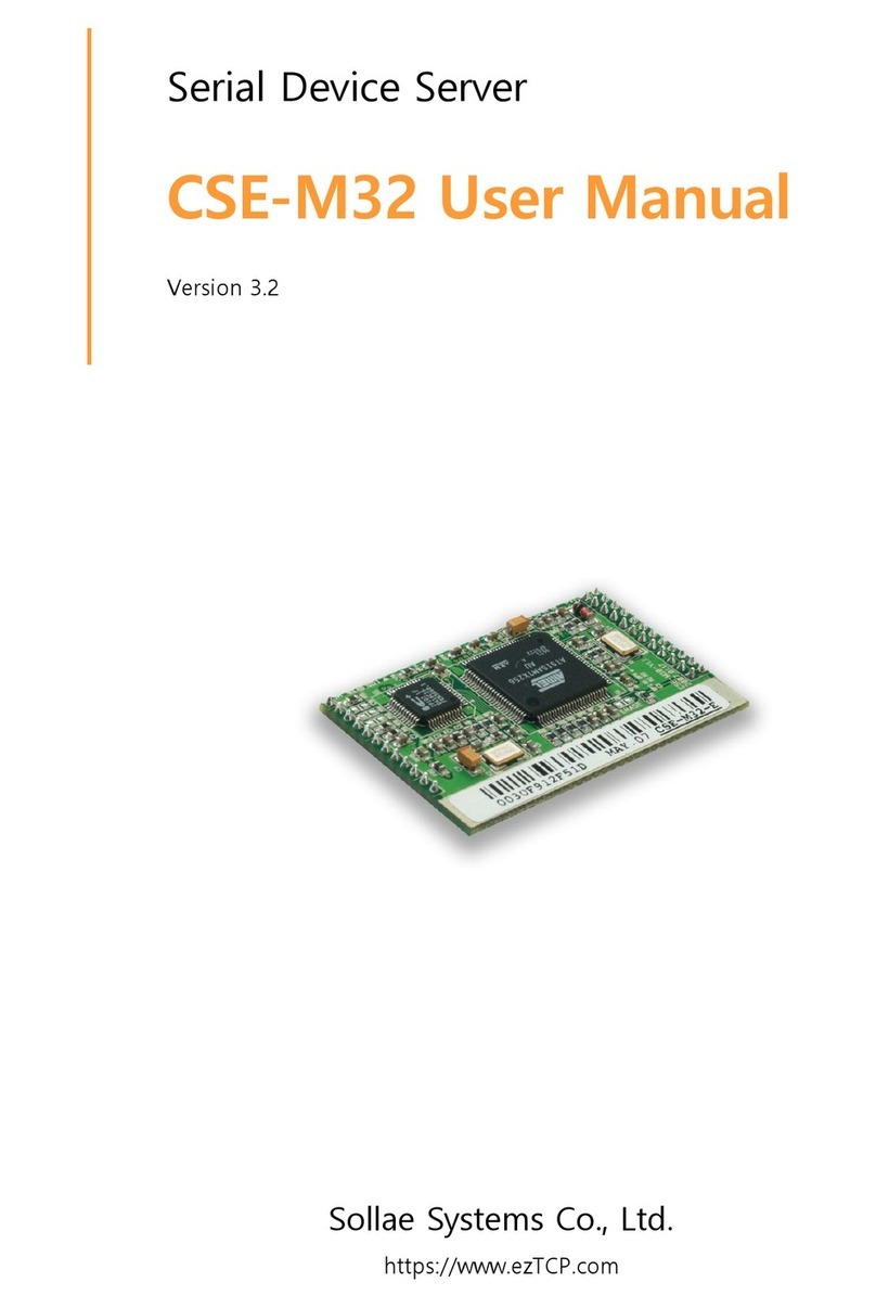 Sollae Systems CSE-M32 User manual