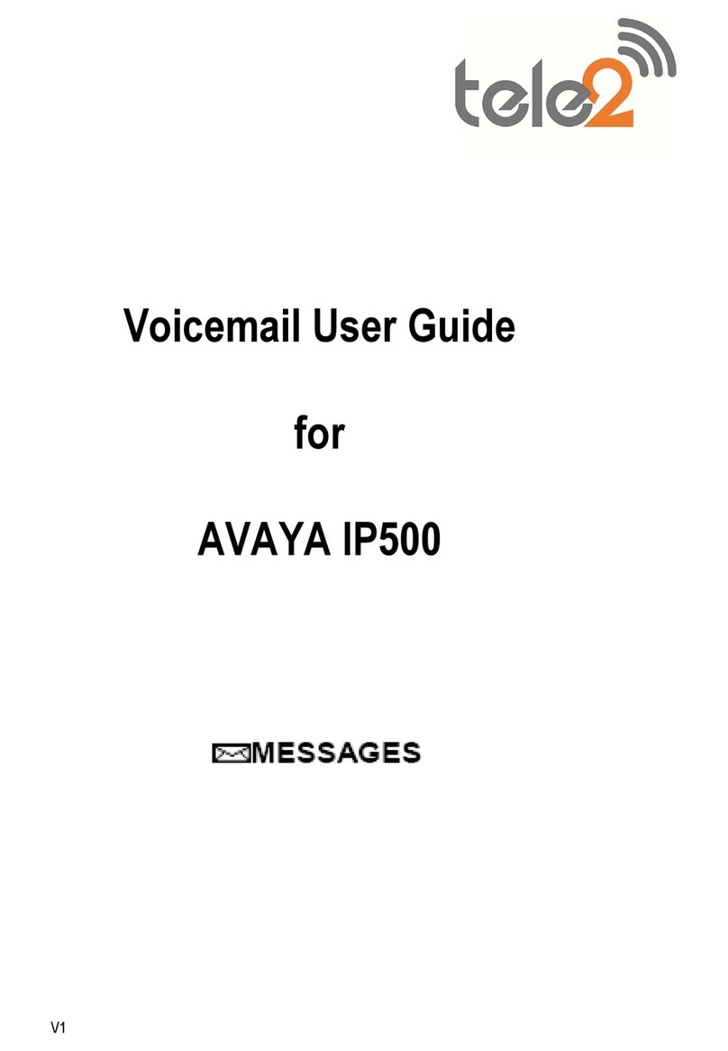 Avaya IP500 user guide