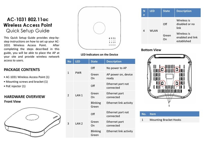 Zcom AC-1031 User manual Zcom AC-1031 User manual
