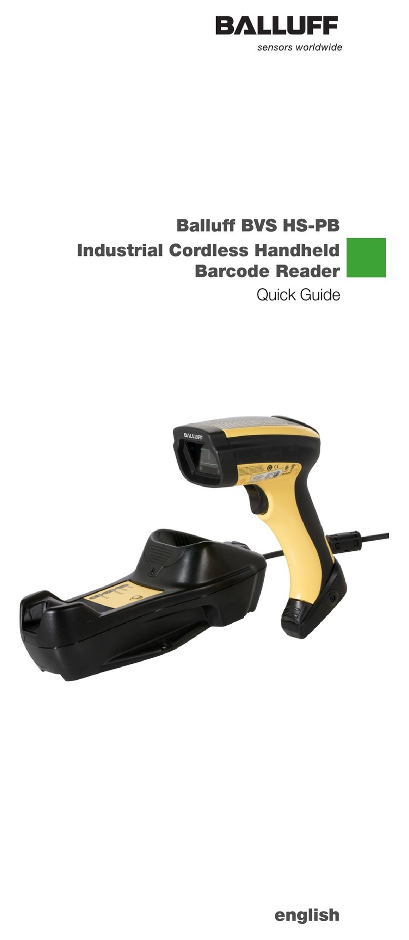 Balluff BVS HS-PB User manual