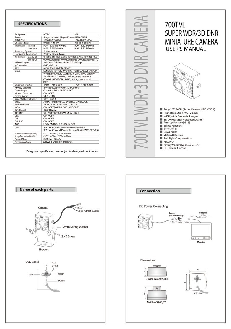 Avico AMH-W320B/ES User manual