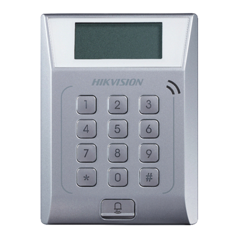 HIK VISION DS-K1T802E User manual