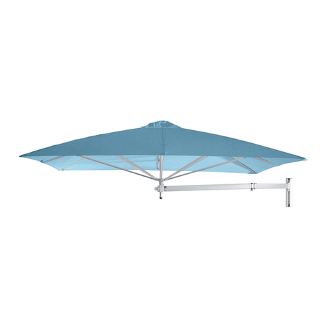 Umbrosa PARAFLEX MONO POLE user guide