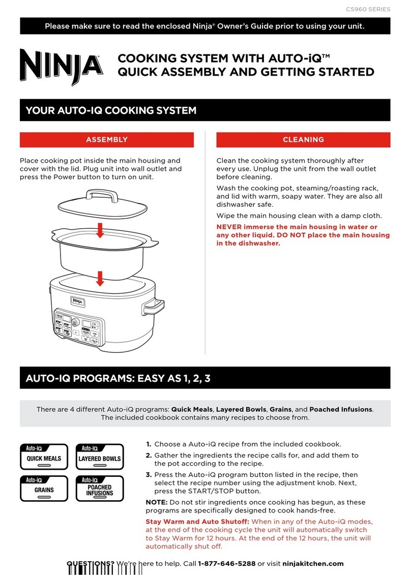 Ninja CS960 SERIES Getting started manual