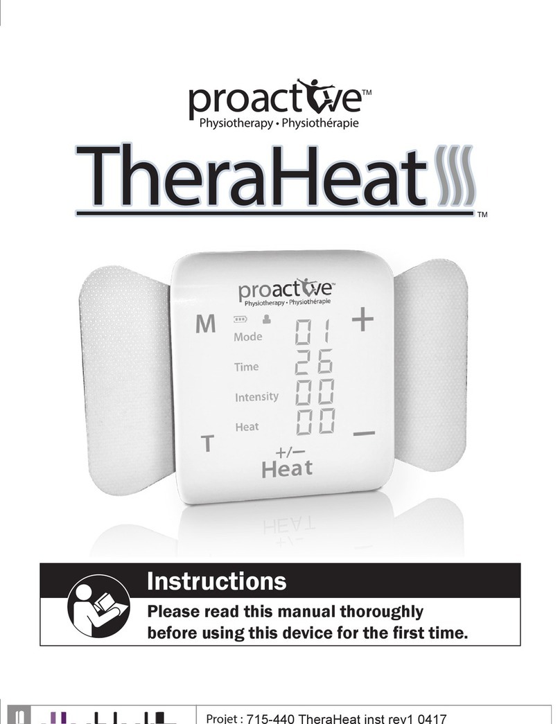 Proactive TheraHeat 715-440 User manual