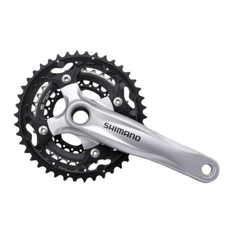 Shimano FC-M552 Service instructions