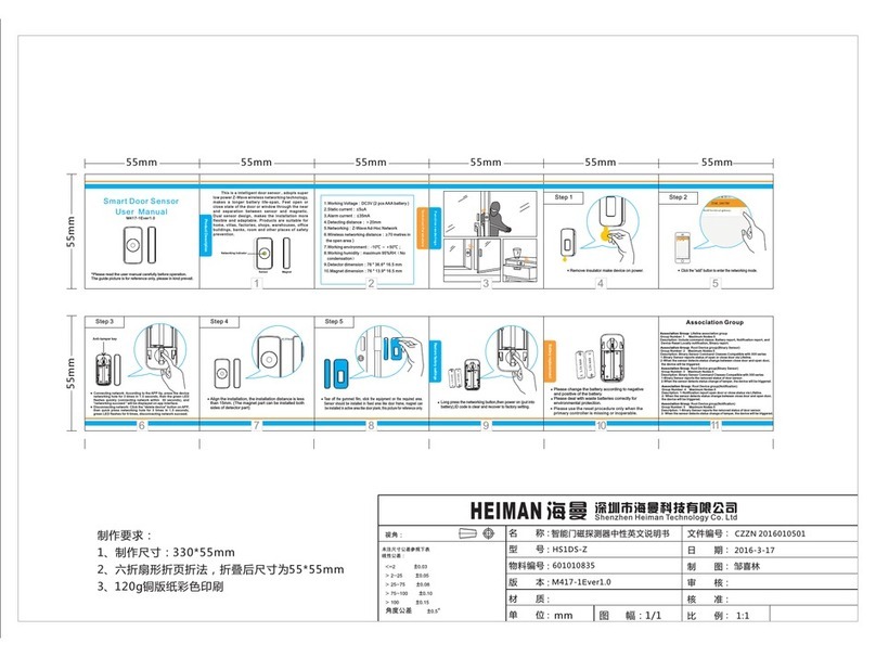 Heiman HS1DS-Z user manual