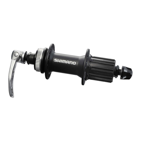 Shimano FH-M775 Operating instructions