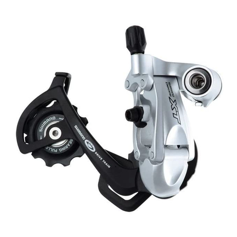 Shimano RD-M760 Operating instructions