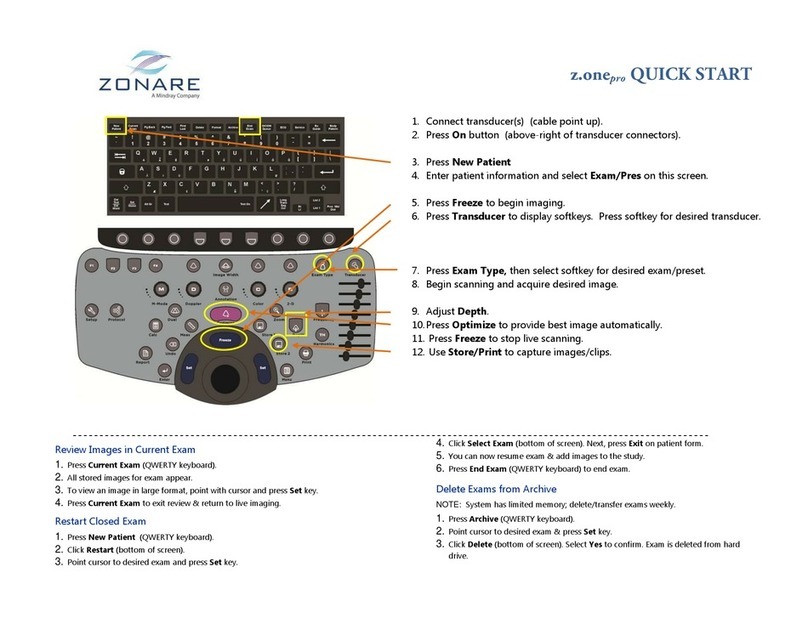 ZONARE Z.ONE PRO User manual