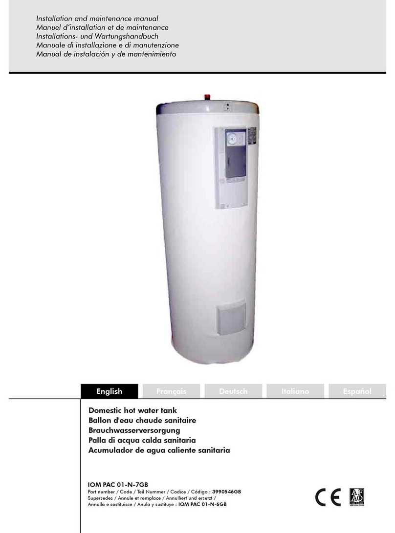 Airwell IOM PAC 01-N-7GB Installation and maintenance manual