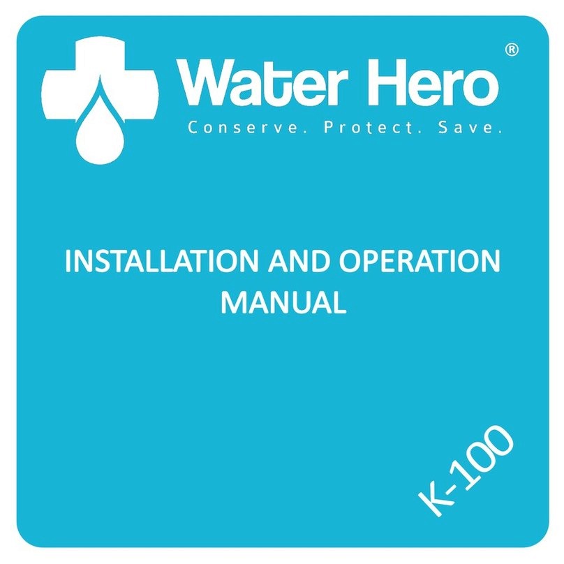 Water Hero K-100 User manual