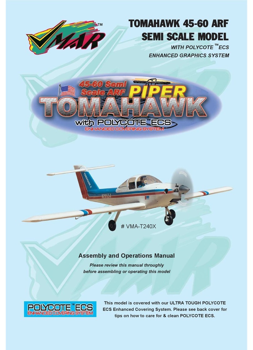 Piper OMAHAWK 45-60 ARF SEMI SCALE Operation manual