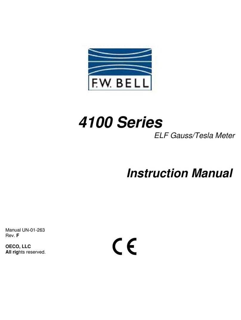 F.W. Bell 4180 instruction manual