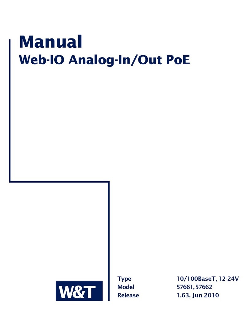 W&T Electronics 57661 manual