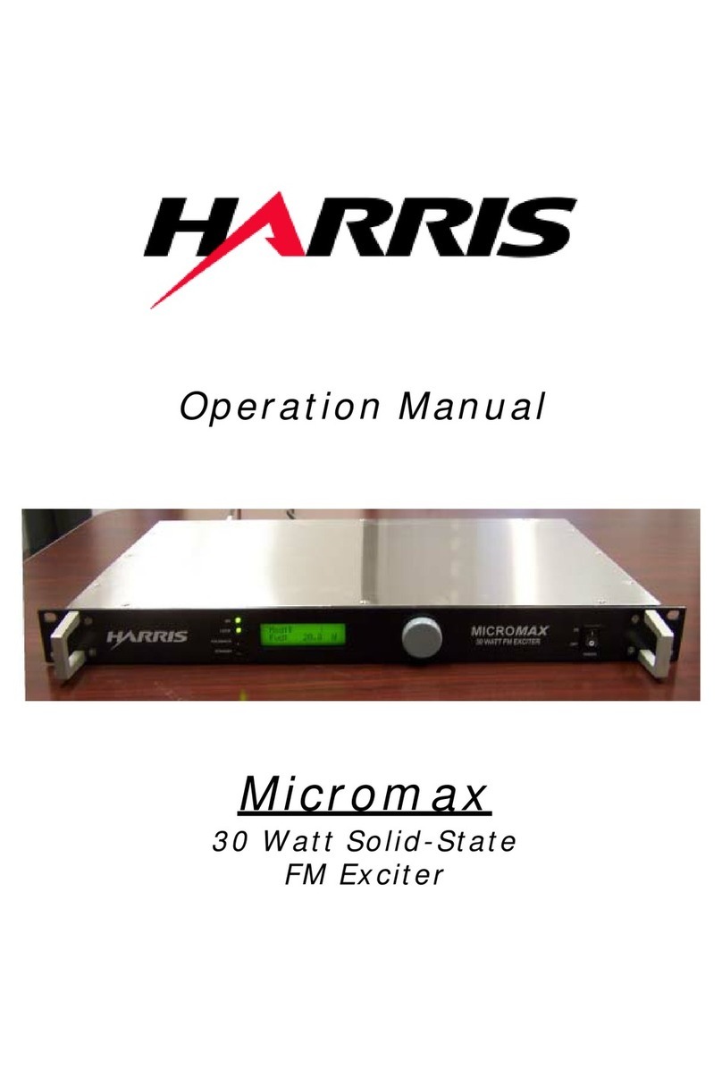 Harris Micromax User manual