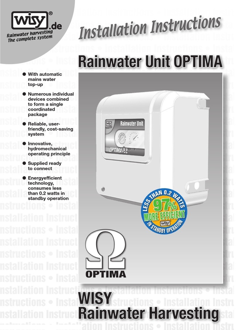 Wisy Optima 4 Installation instructions manual Wisy Optima 4 Installation instructions manual