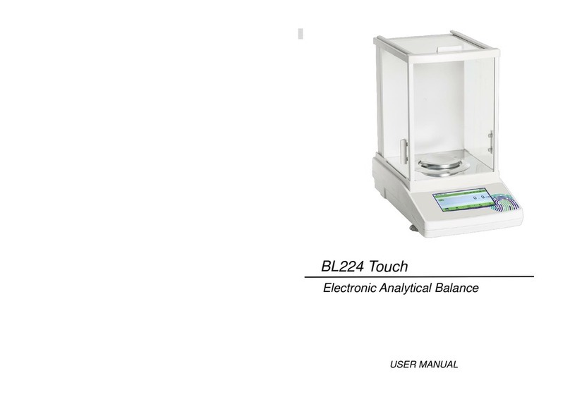 XS Instruments BL224 Touch user manual
