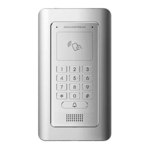 Grandstream Networks GDS3705 User manual