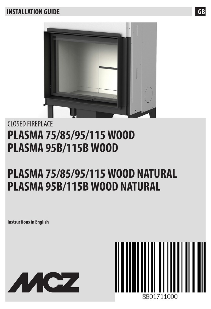 MCZ Forma Wood 75 User manual