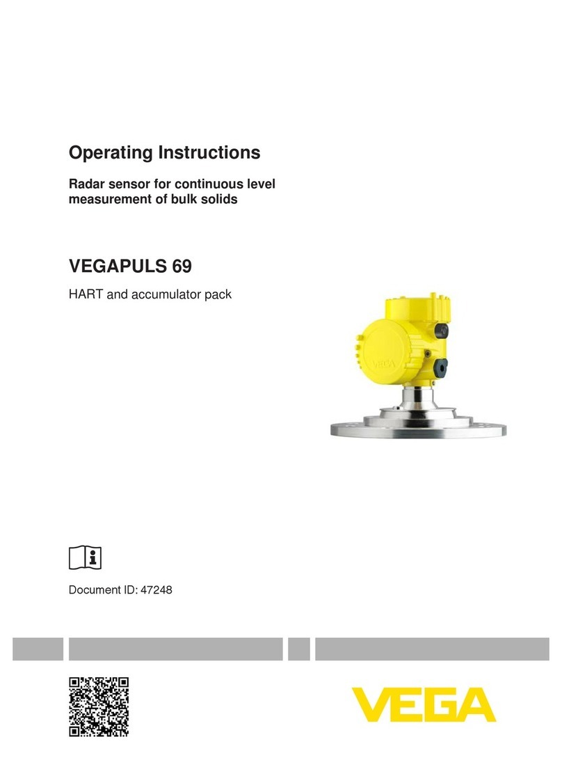 Vega VEGAPULS 69 operating instructions