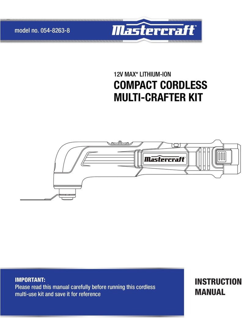 MasterCraft 054-8263-8 User manual