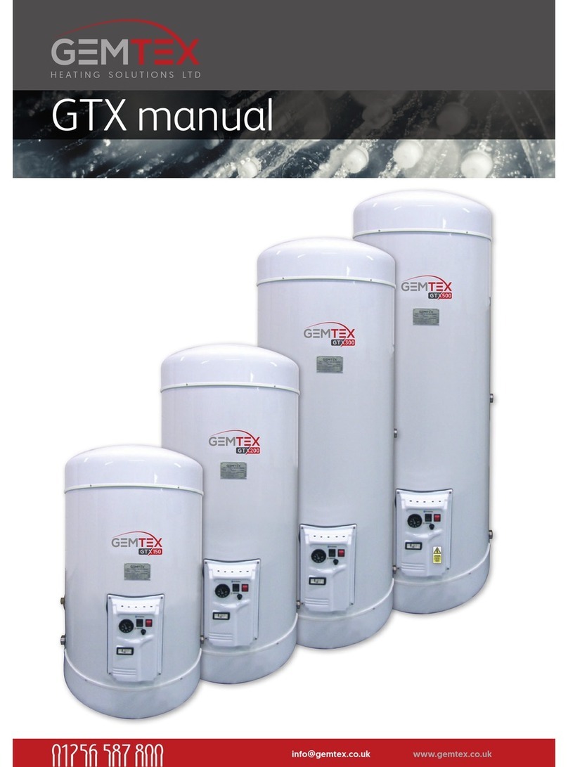 GEMTEX Heating Solutions Ltd GTX 500 manual GEMTEX Heating Solutions Ltd GTX 500 manual
