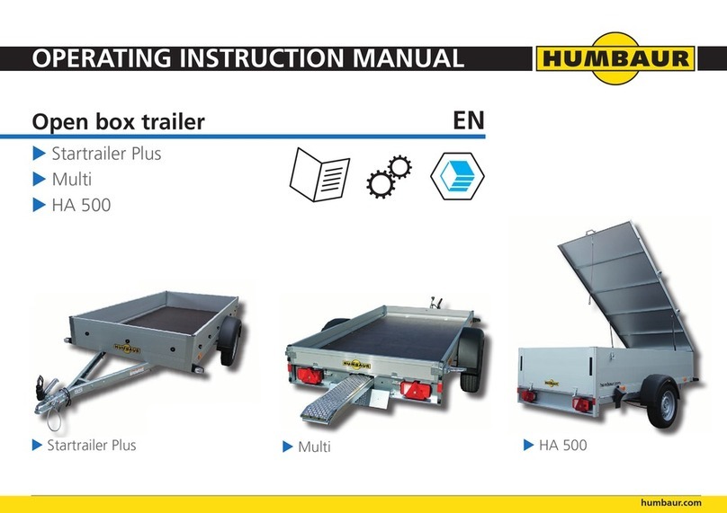 Humbaur Startrailer Plus Operating instructions manual Humbaur Startrailer Plus Operating instructions manual