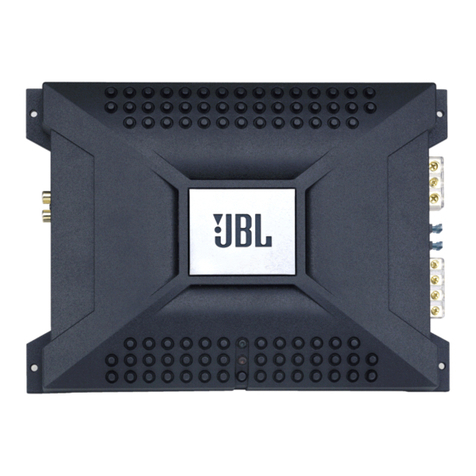 JBL BP600.1 User manual