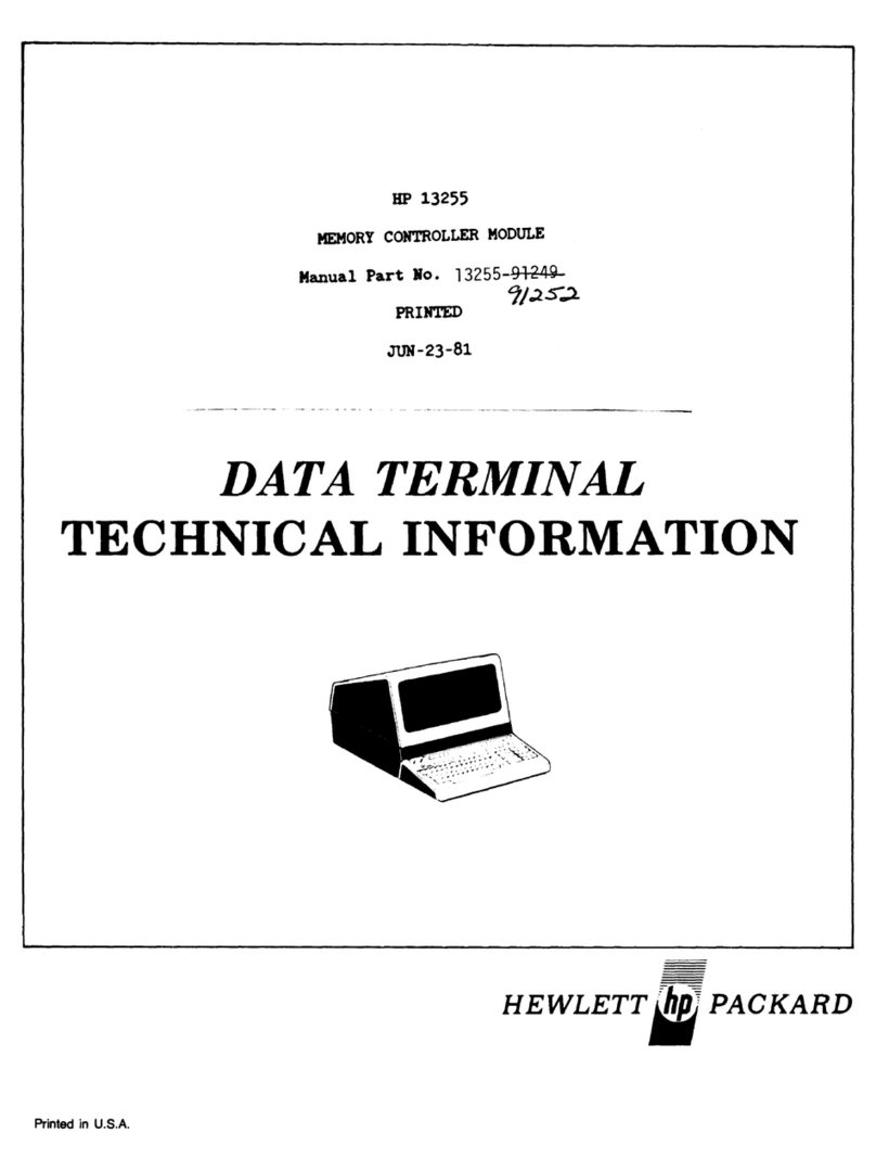 HP 13255 User manual