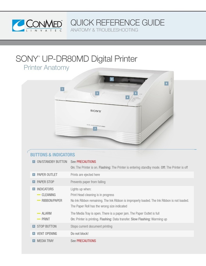Sony UP-DR80MD User manual