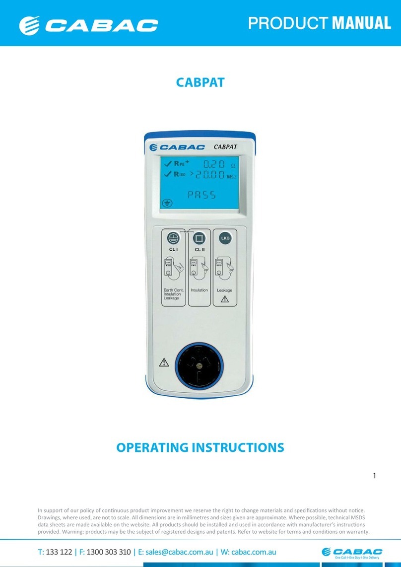 CABAC CABPAT product manual