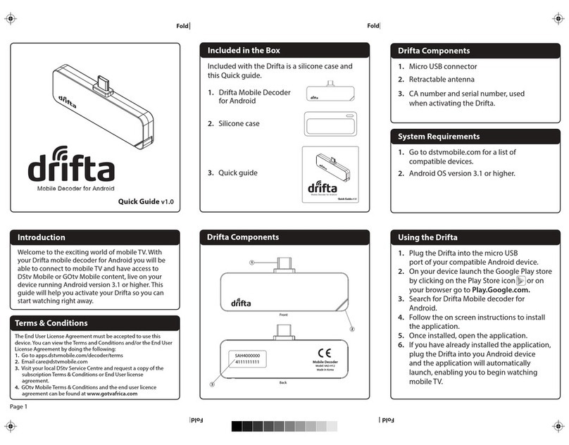 GOtv Drifta quick guide