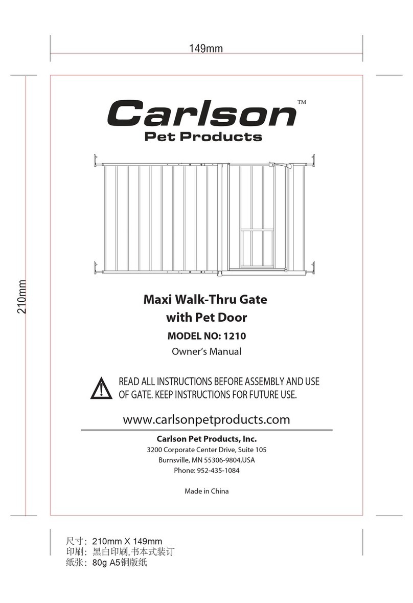 Carlson 1210 owner's manual