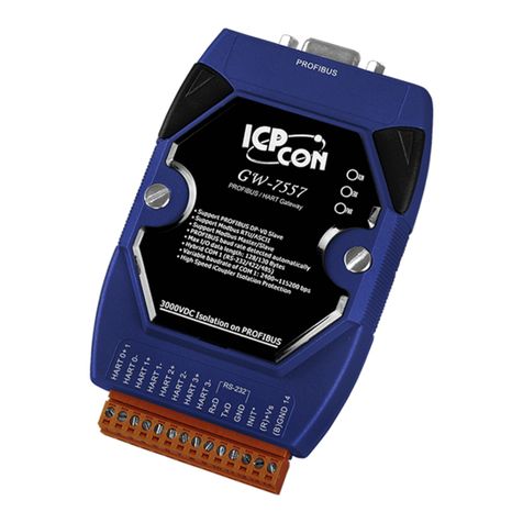 ICP DAS USA ICP CON GW-7557 User manual