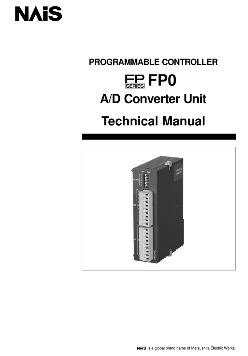NAiS FP0-A80 Technical manual