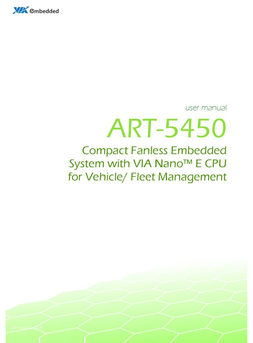 VIA Technologies ART-5450 user manual