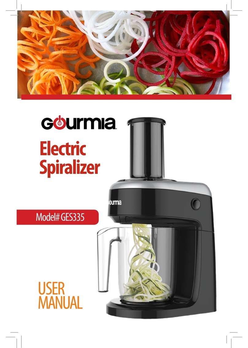Gourmia GES335 user manual