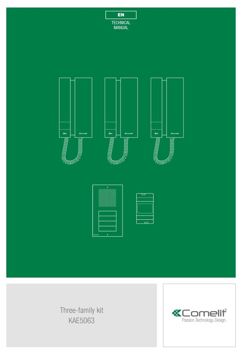 Comelit KAE5063 User manual