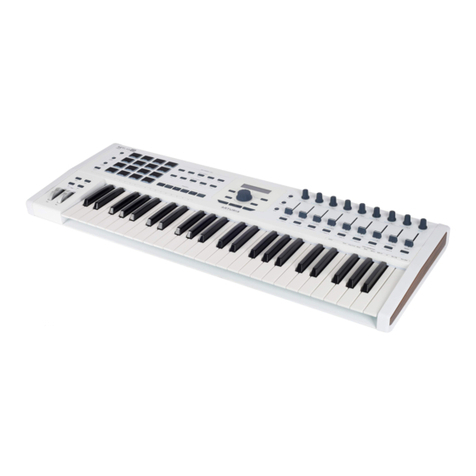 Arturia KEYLAB mkII User manual