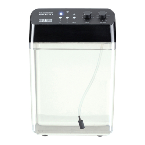 Exo Terra Monsoon RS400 operating instructions