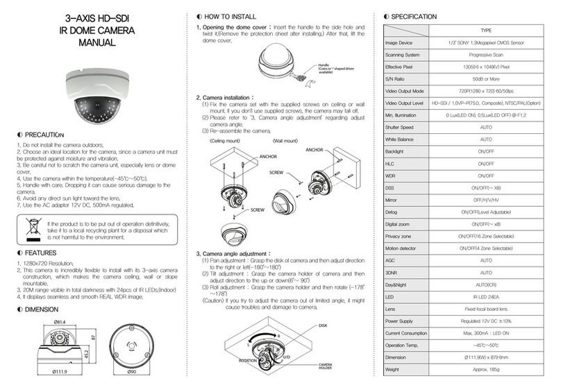 Huviron DC80IR User manual