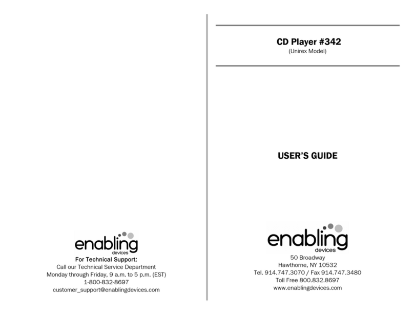 Enabling Devices Unirex 342 User manual