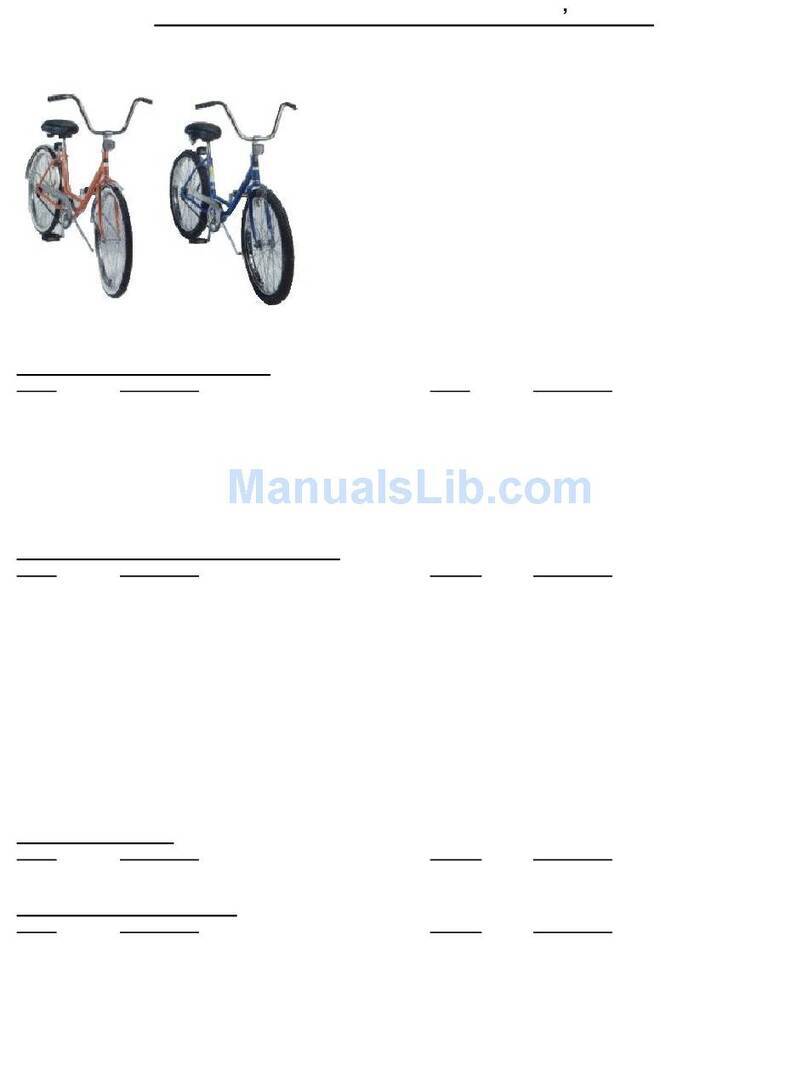 Worksman MG owner's manual